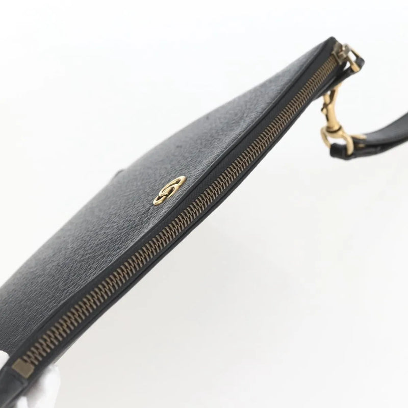Gucci Gg Marmont Leather Black Bag