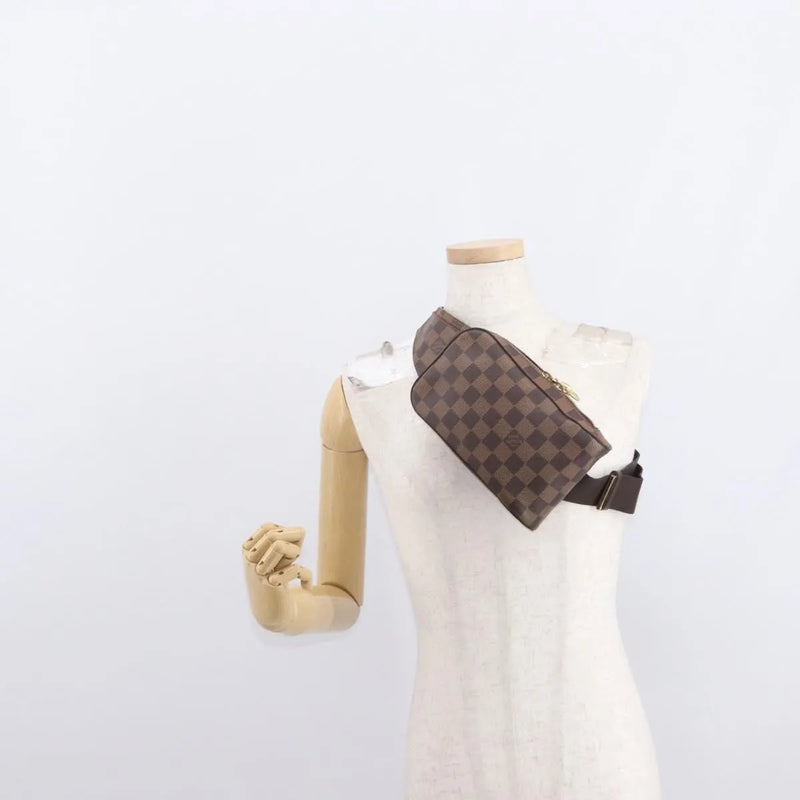 Louis Vuitton Geronimos Waist Damier Brown Canvas Bag