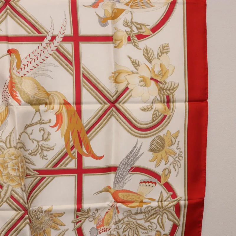 Hermes Carré 90 Silk Multicolor Red Accessory
