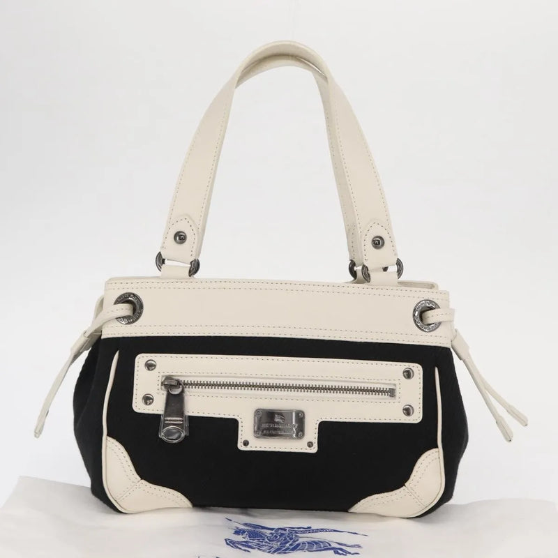 Burberry Vintage Canvas Black Bag