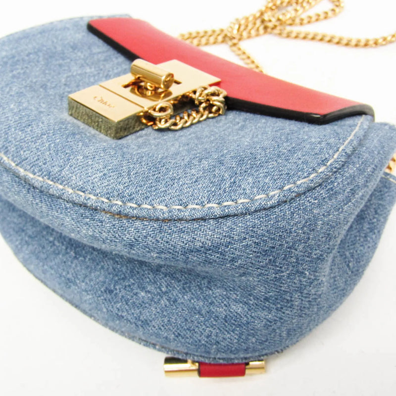 Chloe Drew Leather Multicolour Bag