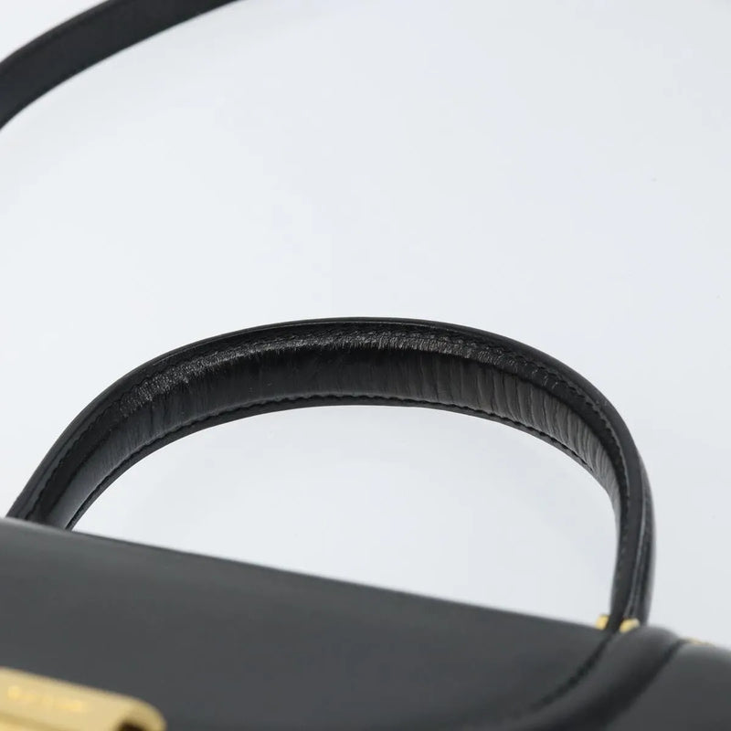 Bally Vintage Leather Black Bag