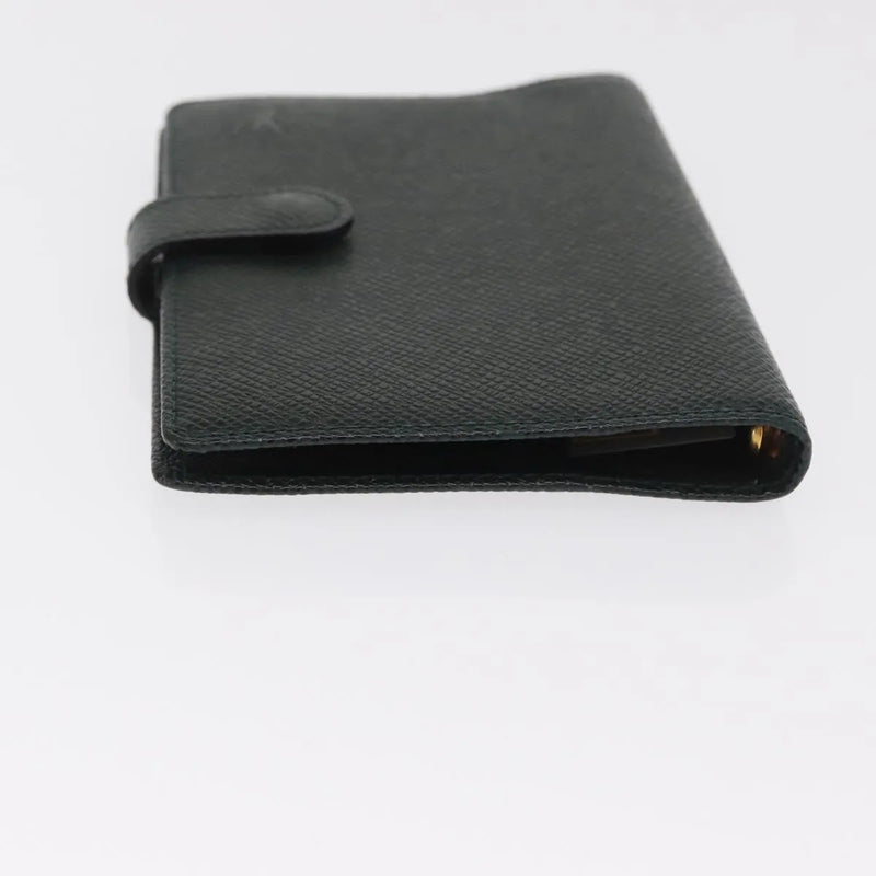 Louis Vuitton Agenda Cover Taiga Leather Green Accessory