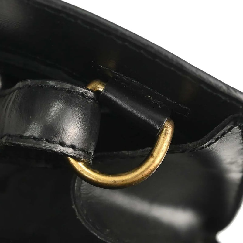 Louis Vuitton Cluny Leather Black Bag