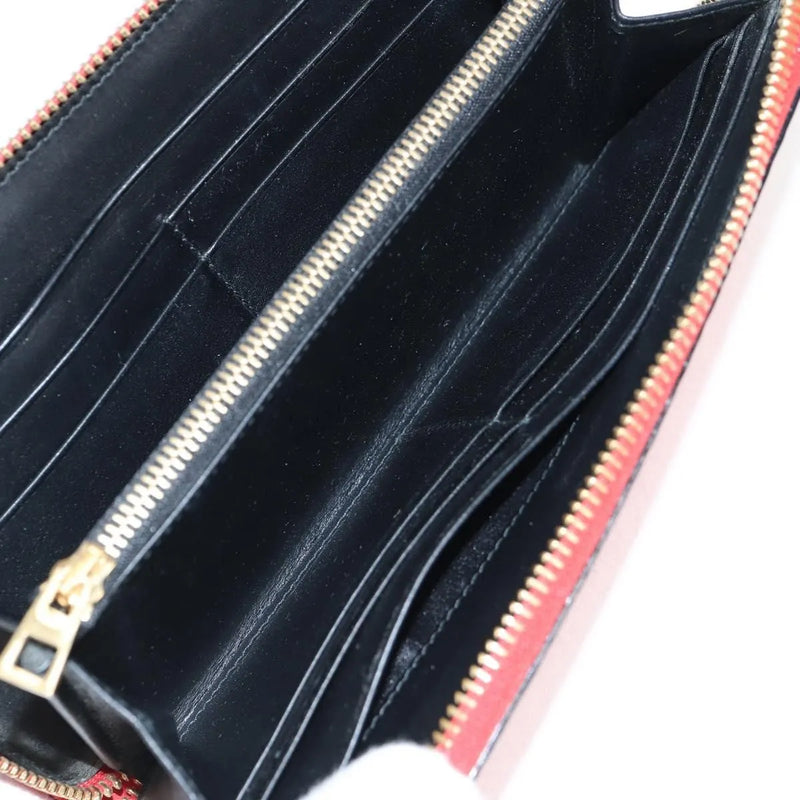 Loewe Anagram Leather Red Accessory
