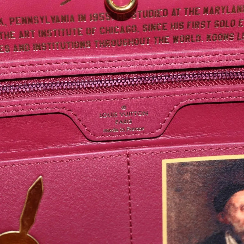 Louis Vuitton Neverfull Nm Tote Limited Edition Jeff Koons Titian Print Canvas Multicolour Bag