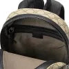 Gucci Front Pocket Gg Coated Canvas Beige Bag