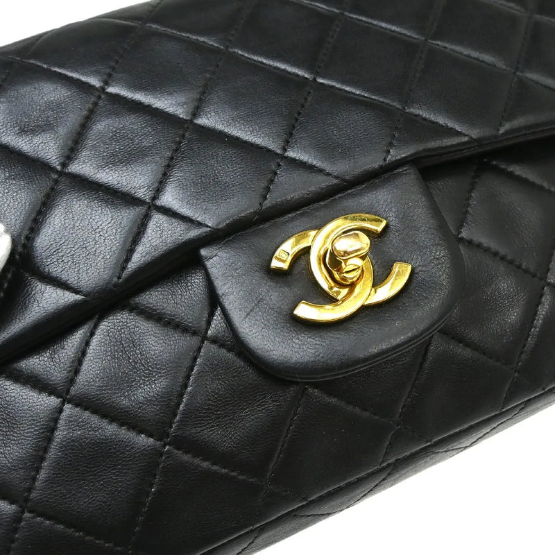 Chanel Timeless - Classic Double Flap Leather Black Bag