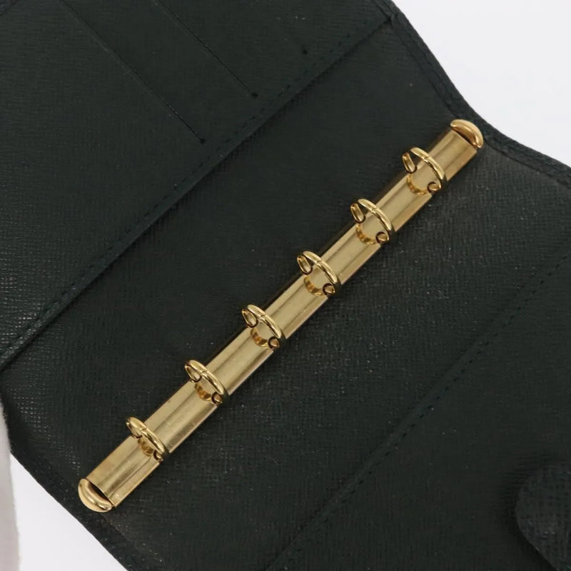 Louis Vuitton Agenda Cover Taiga Leather Green Accessory