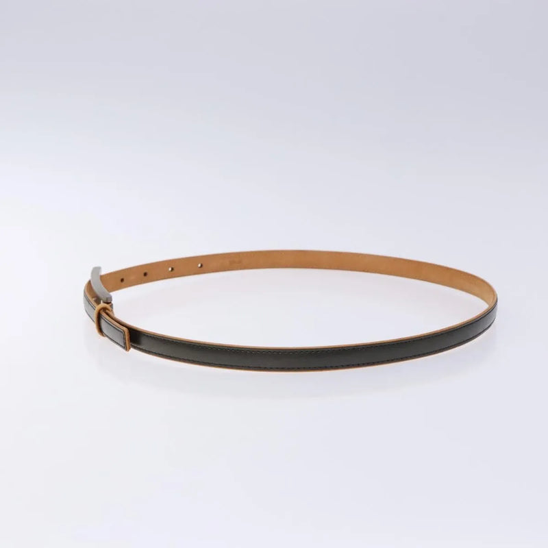 Louis Vuitton Belt Patent Black Leather Accessory