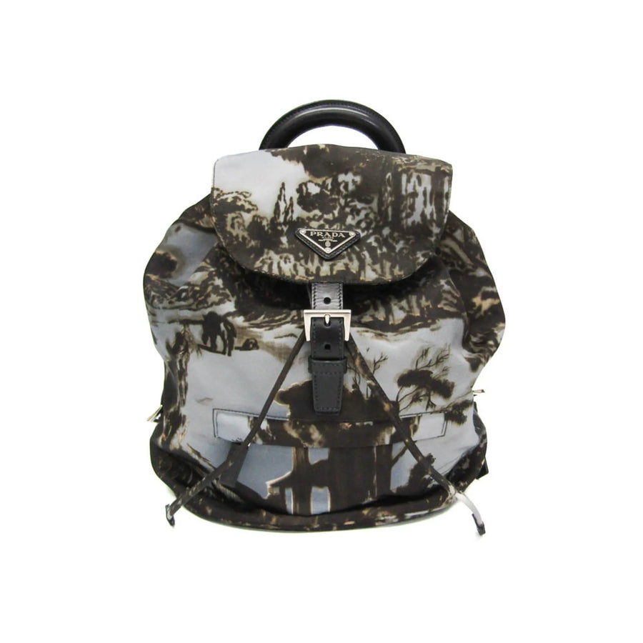 Prada Camouflage Tessuto Multicolour Nylon Bag