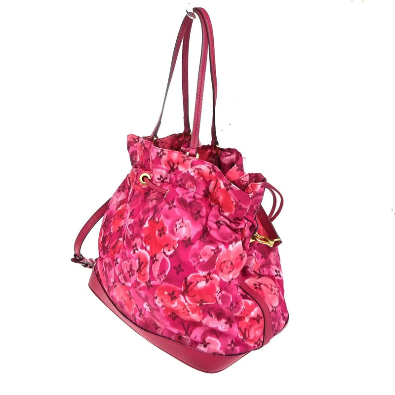 Louis Vuitton Noefull Ikat Nylon Pink Bag