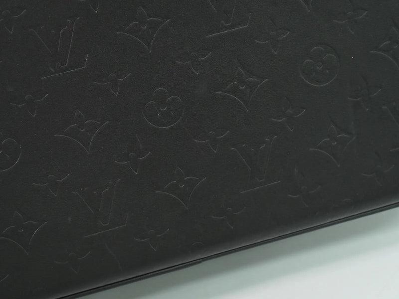 Louis Vuitton Valisette Monogram Glace Leather Black Patent_leather Bag