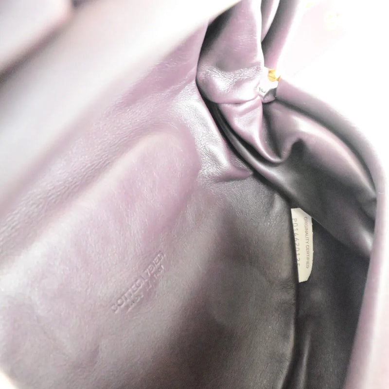 Bottega Veneta The Chain Leather Burgundy Bag