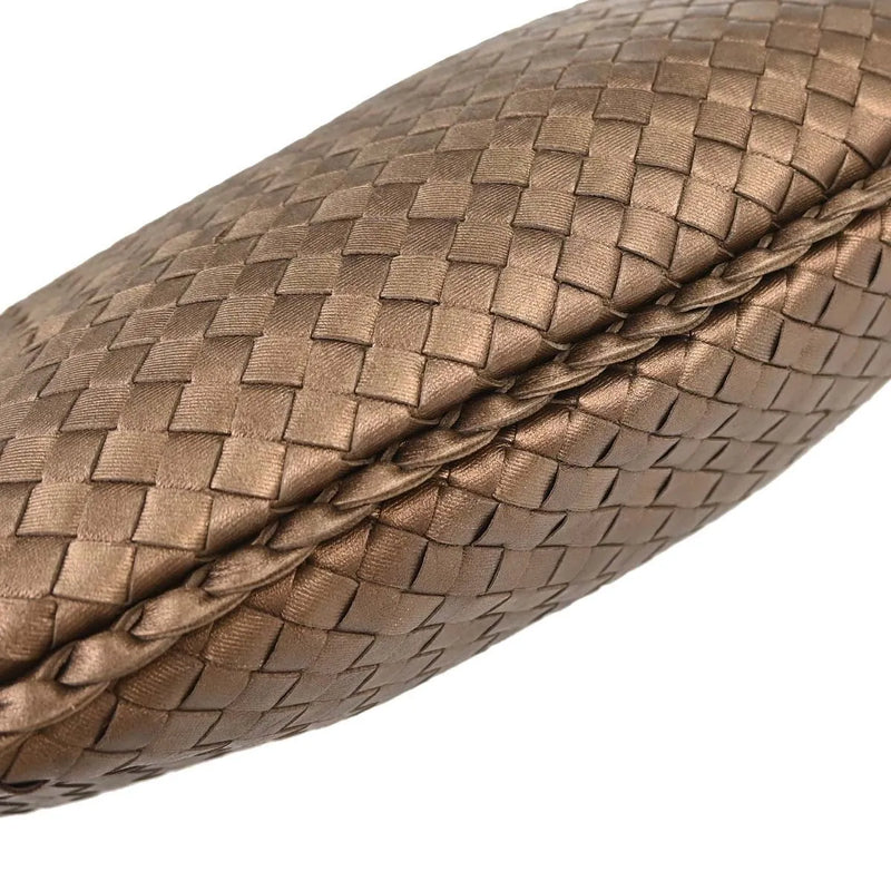 Bottega Veneta Intrecciato Leather Metallic Bag