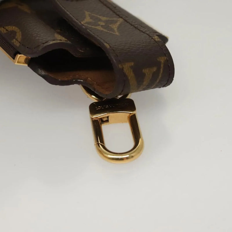 Louis Vuitton Etui Phone Case Monogram Canvas Brown Bag
