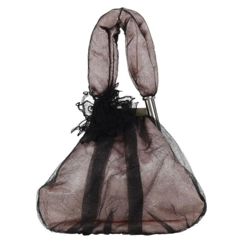 Chanel Drawstring Bucket Chevron Patchwork Canvas Pink Nylon Bag