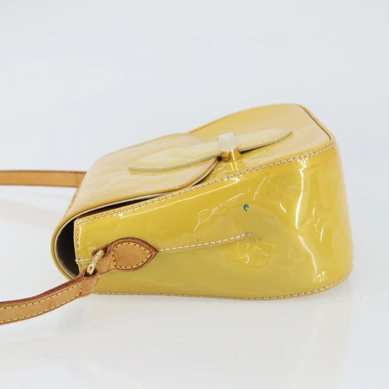 Louis Vuitton Bellflower Monogram Vernis Brown Patent_leather Bag