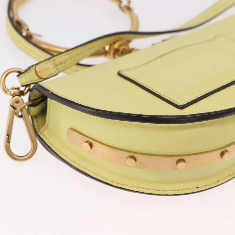 Chloe Nile Leather Yellow Bag