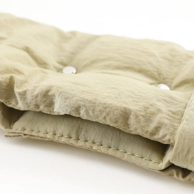 Bottega Veneta Padded Tech Cassette Intrecciato Nylon Khaki Bag