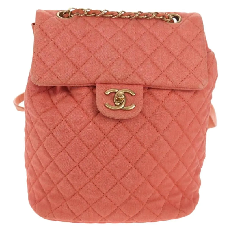 Chanel Vintage Flap Denim Pink Denim_jeans Bag
