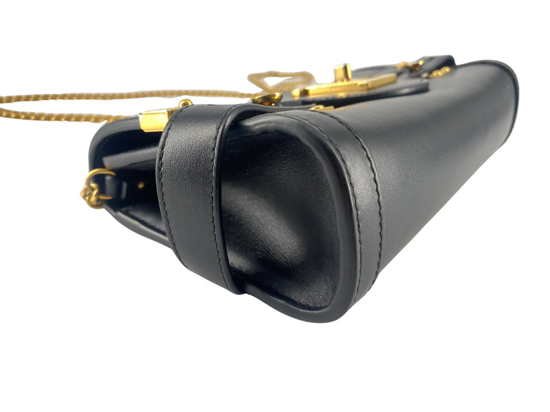 Balmain B-Buzz Leather Black Bag