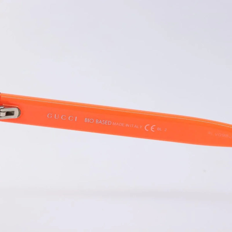 Gucci Eyewear Sunglasses Orange Plastic Accessory