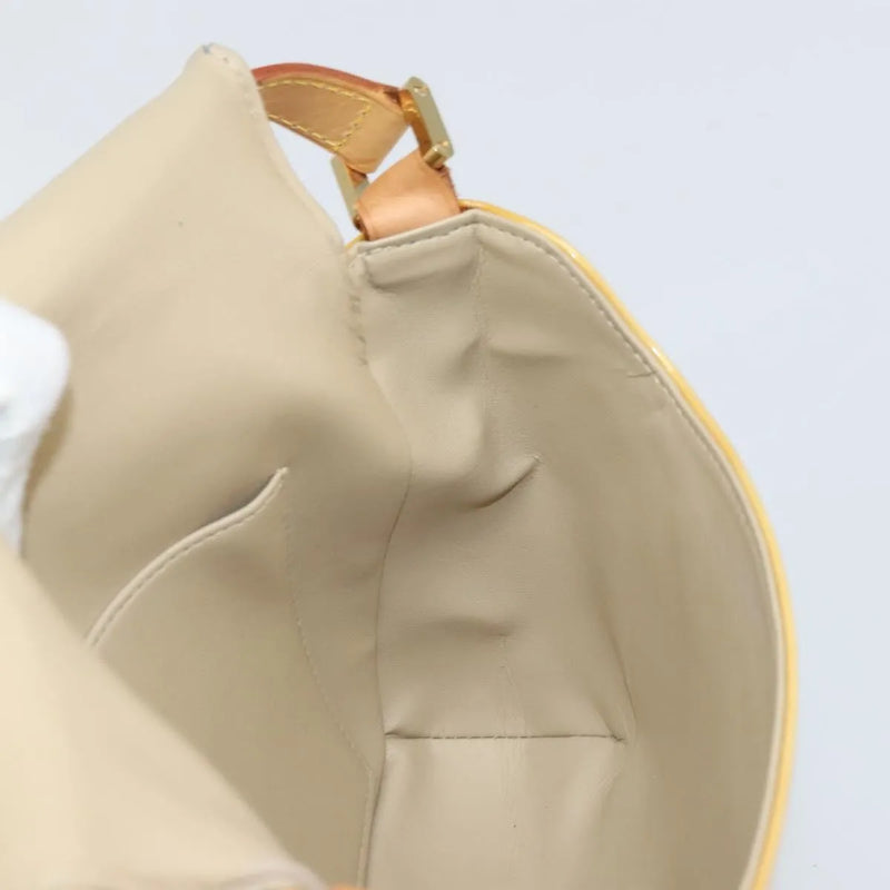 Louis Vuitton Thompson Street Monogram Vernis Beige Patent_leather Bag