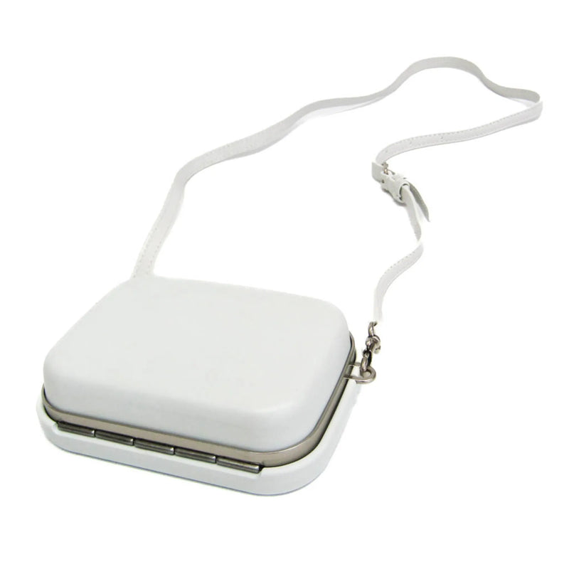 Balenciaga Logo Lunch Box Plastic White Bag