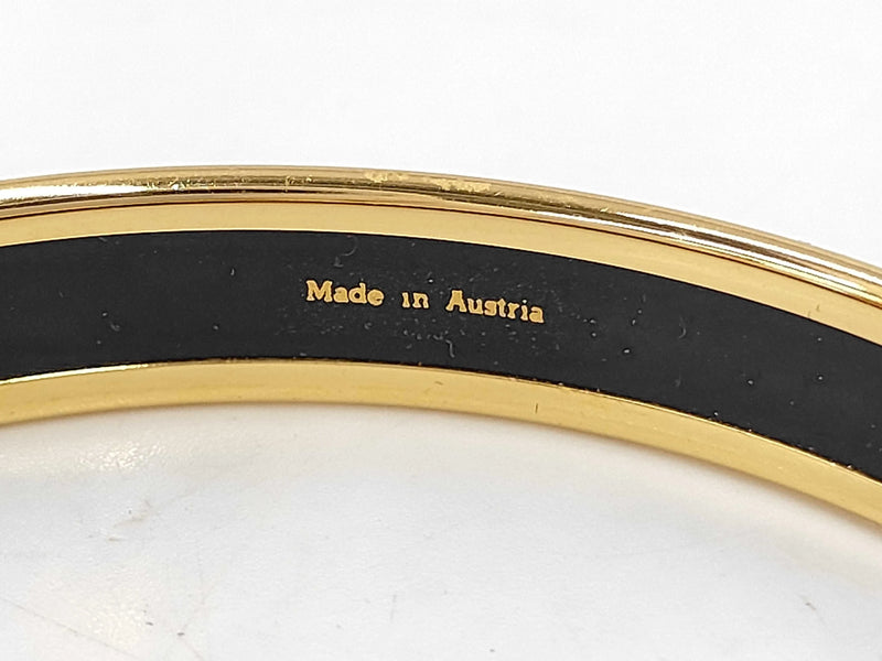 Hermes Uni Bangle Enamel Multicolour Metal Jewelry