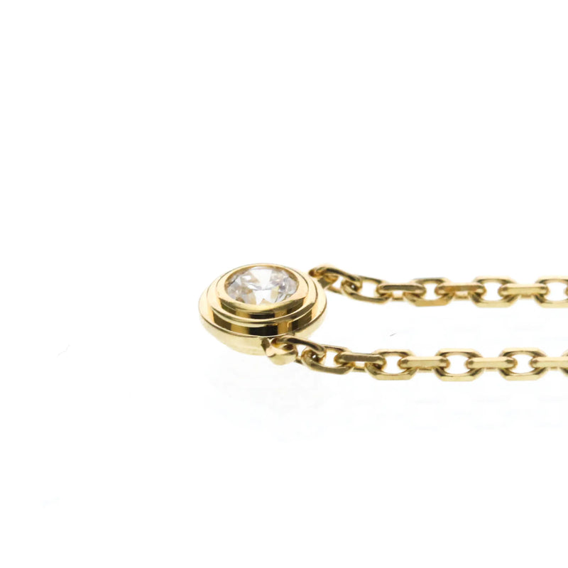Cartier Damour Pendant 18k Yellow Gold And Diamond Yellow_gold Jewelry