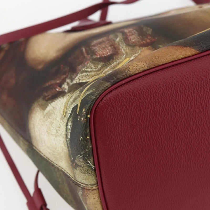 Louis Vuitton Neverfull Nm Tote Limited Edition Jeff Koons Titian Print Canvas Multicolour Bag