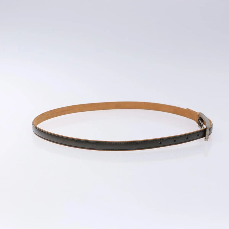 Louis Vuitton Belt Patent Black Leather Accessory