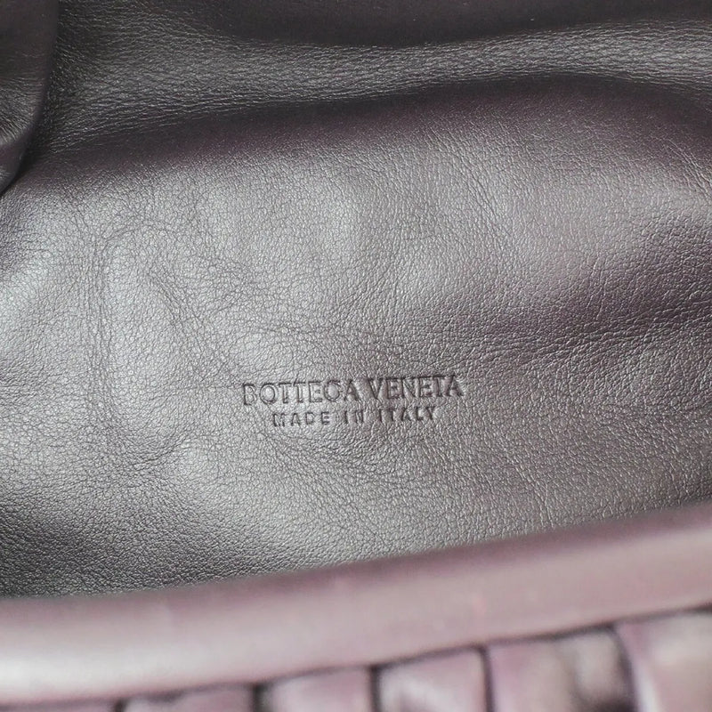 Bottega Veneta The Chain Leather Burgundy Bag