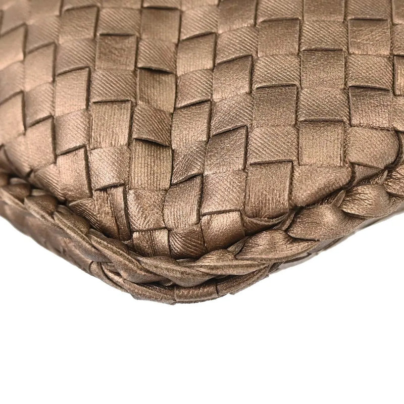 Bottega Veneta Intrecciato Leather Metallic Bag