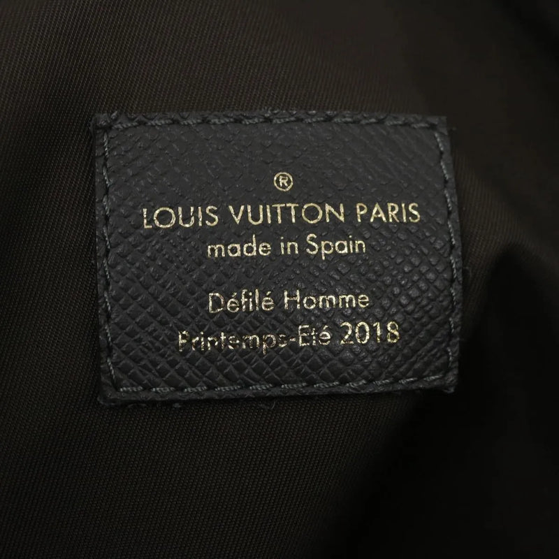 Louis Vuitton Cabas Light Drawstring Monogram Split Canvas Brown Bag