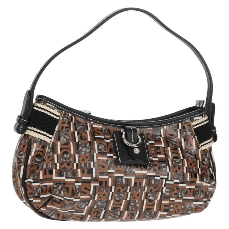 Salvatore Ferragamo Gancini Leather Multicolour Bag