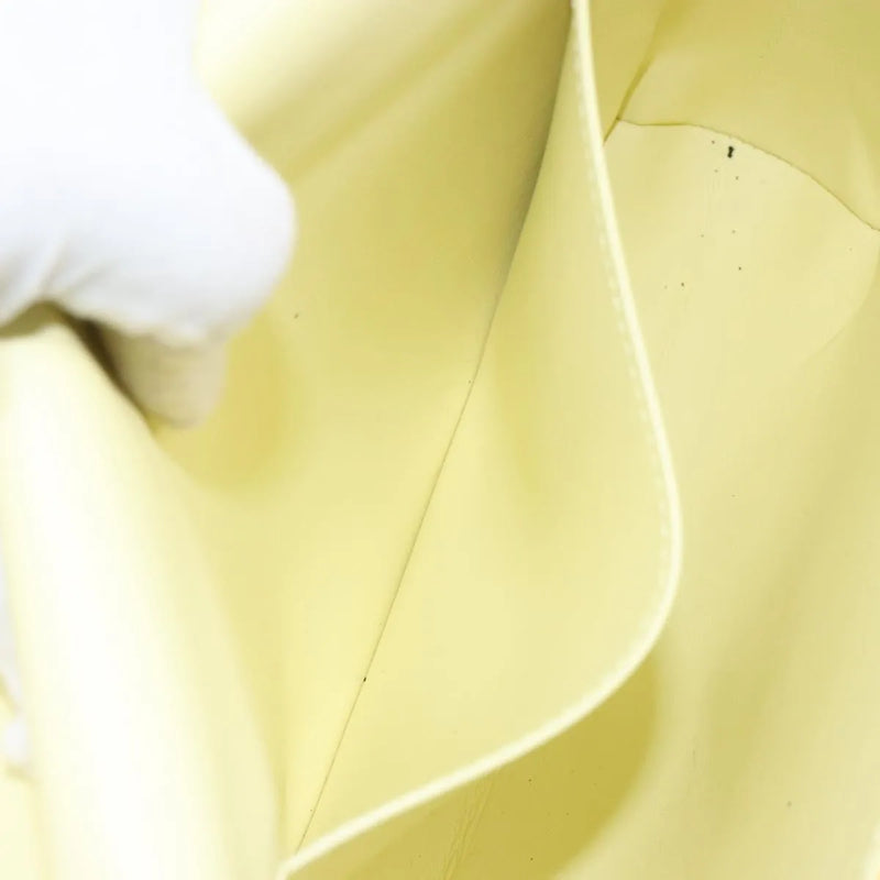 Louis Vuitton Thompson Street Monogram Vernis Yellow Patent_leather Bag