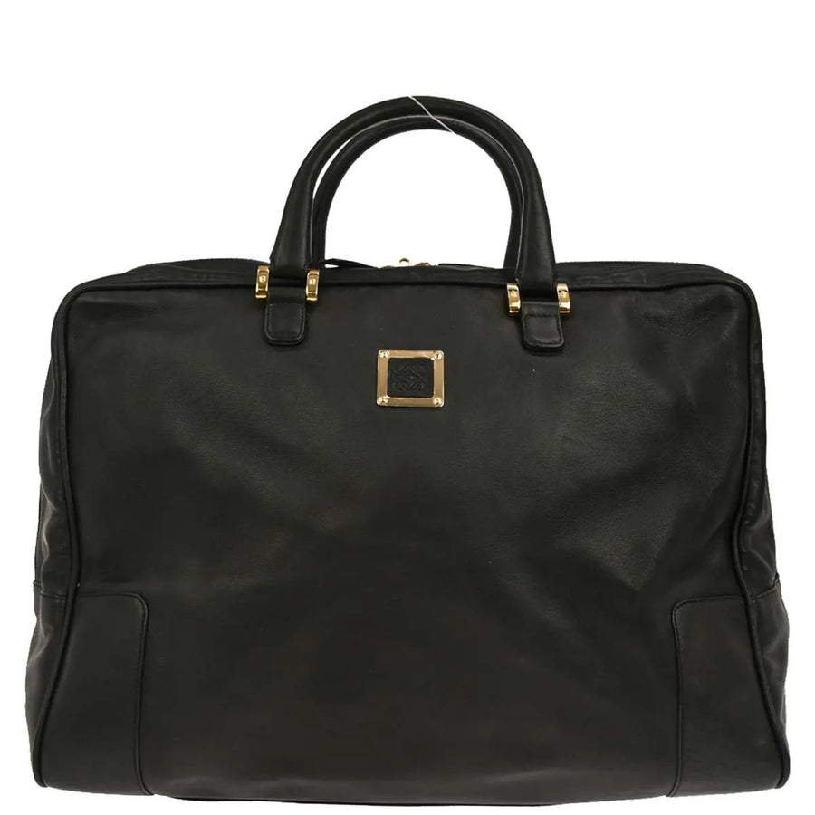 Loewe Amazona Leather Black Bag