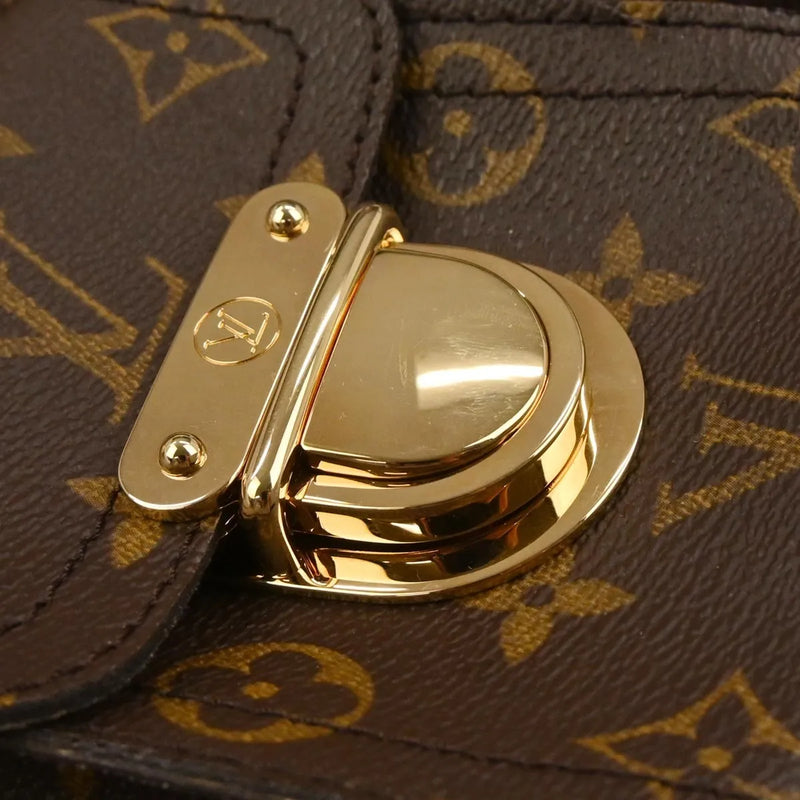 Louis Vuitton Manhattan Monogram Canvas Brown Bag