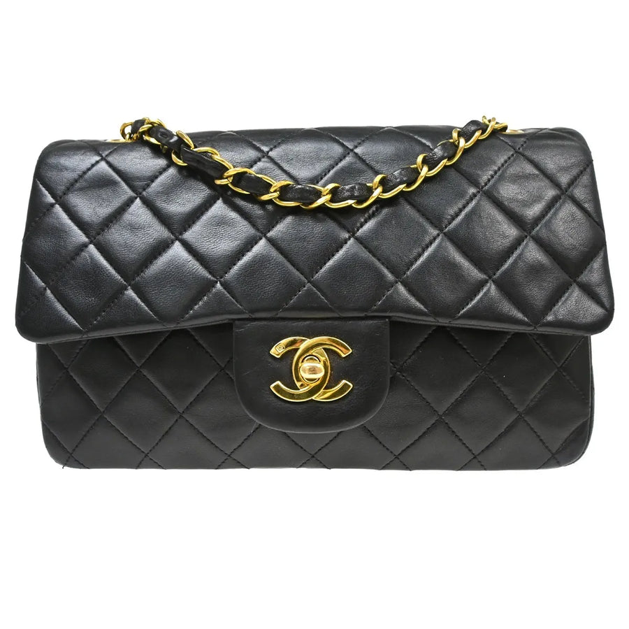 Chanel Timeless - Classic Double Flap Leather Black Bag