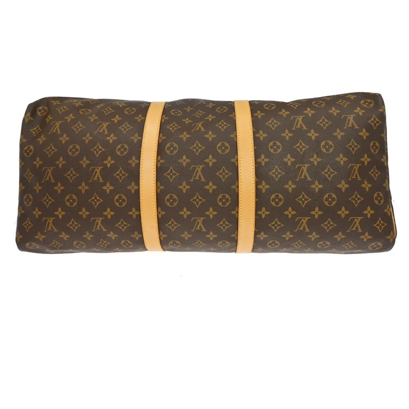 Louis Vuitton Keepall Monogram Canvas Brown Bag