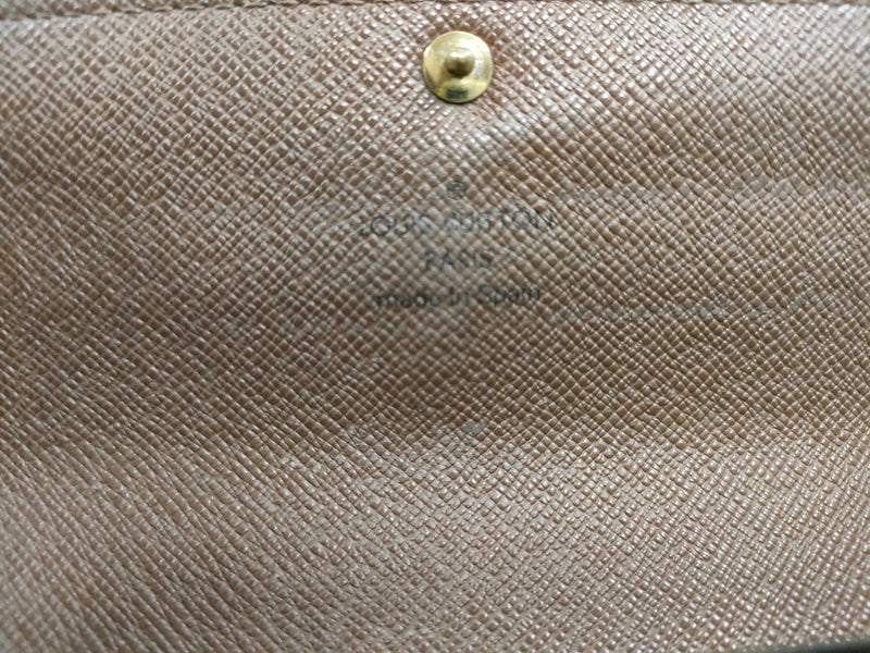 Louis Vuitton Emilie Monogram Canvas Brown Accessory