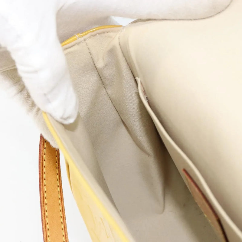 Louis Vuitton Bellflower Monogram Vernis Brown Patent_leather Bag