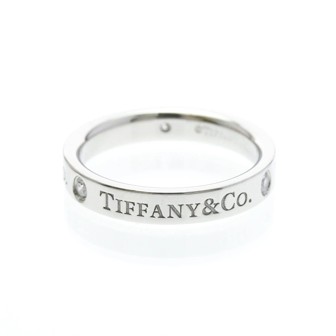Tiffany & Co. Flat Platinum Silver Jewelry