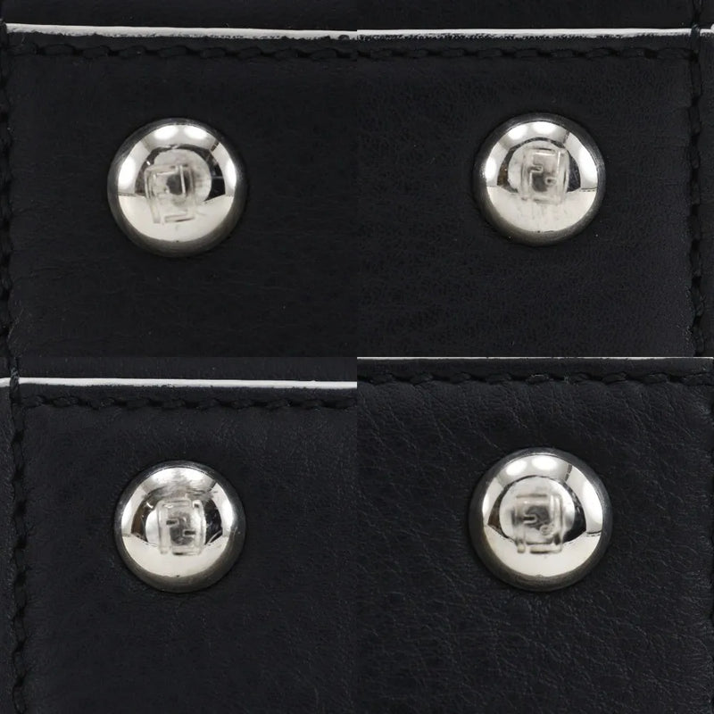 Fendi Petite 3jours Leather Black Bag