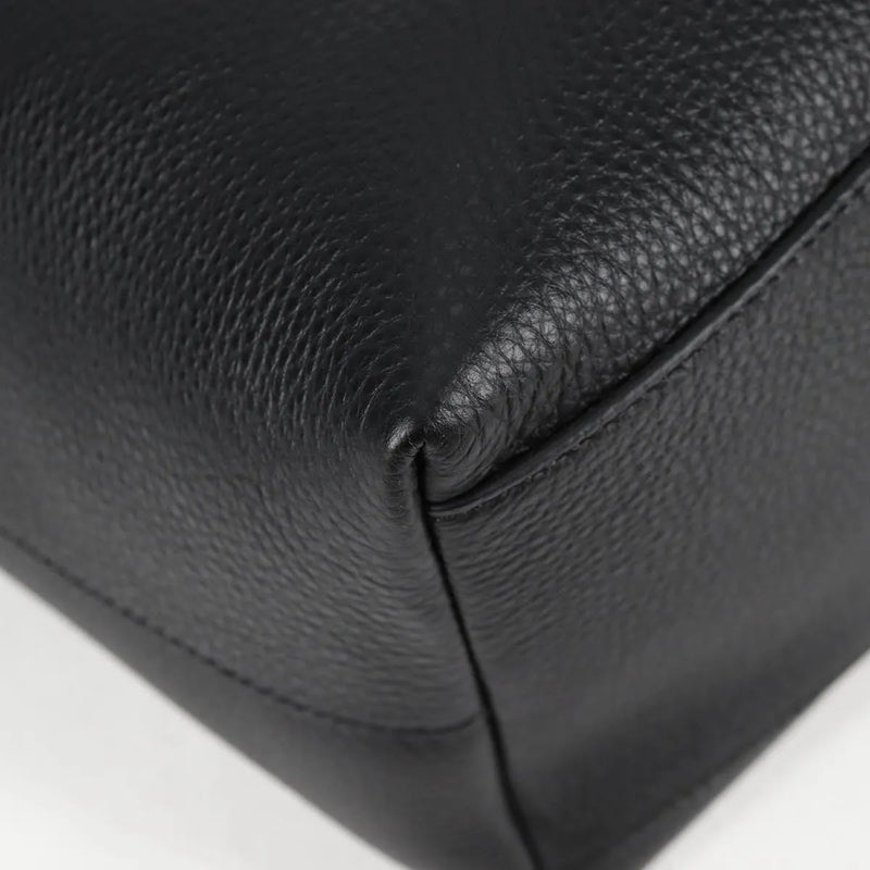 Versace Medusa Tote Leather Black Bag