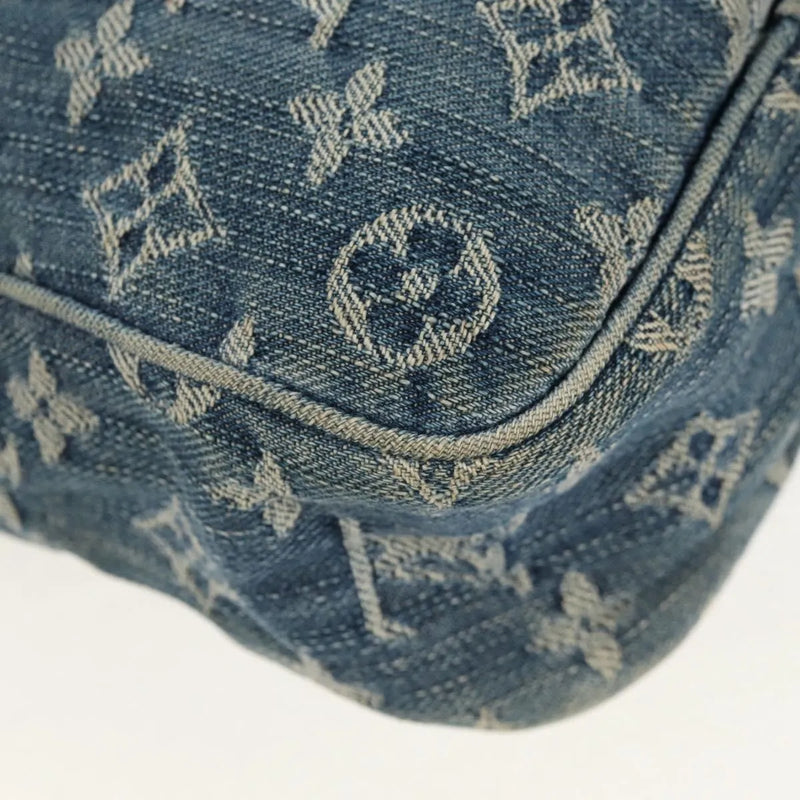 Louis Vuitton Camera Monogram Denim Blue Denim_jeans Bag
