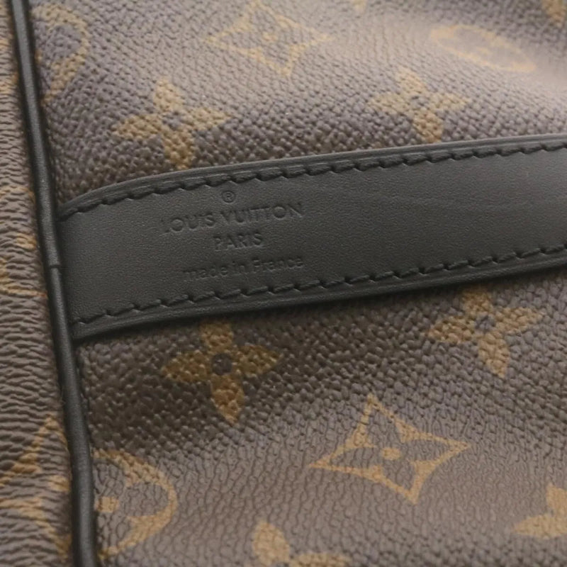 Louis Vuitton Keepall Bandouliere Monogram Canvas Brown Bag