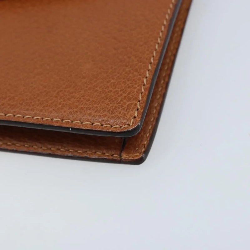 Gucci Vintage Clutch Leather Brown Bag